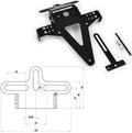 Progress line kennzeichenhalter license plate carriers un type6 sw verst