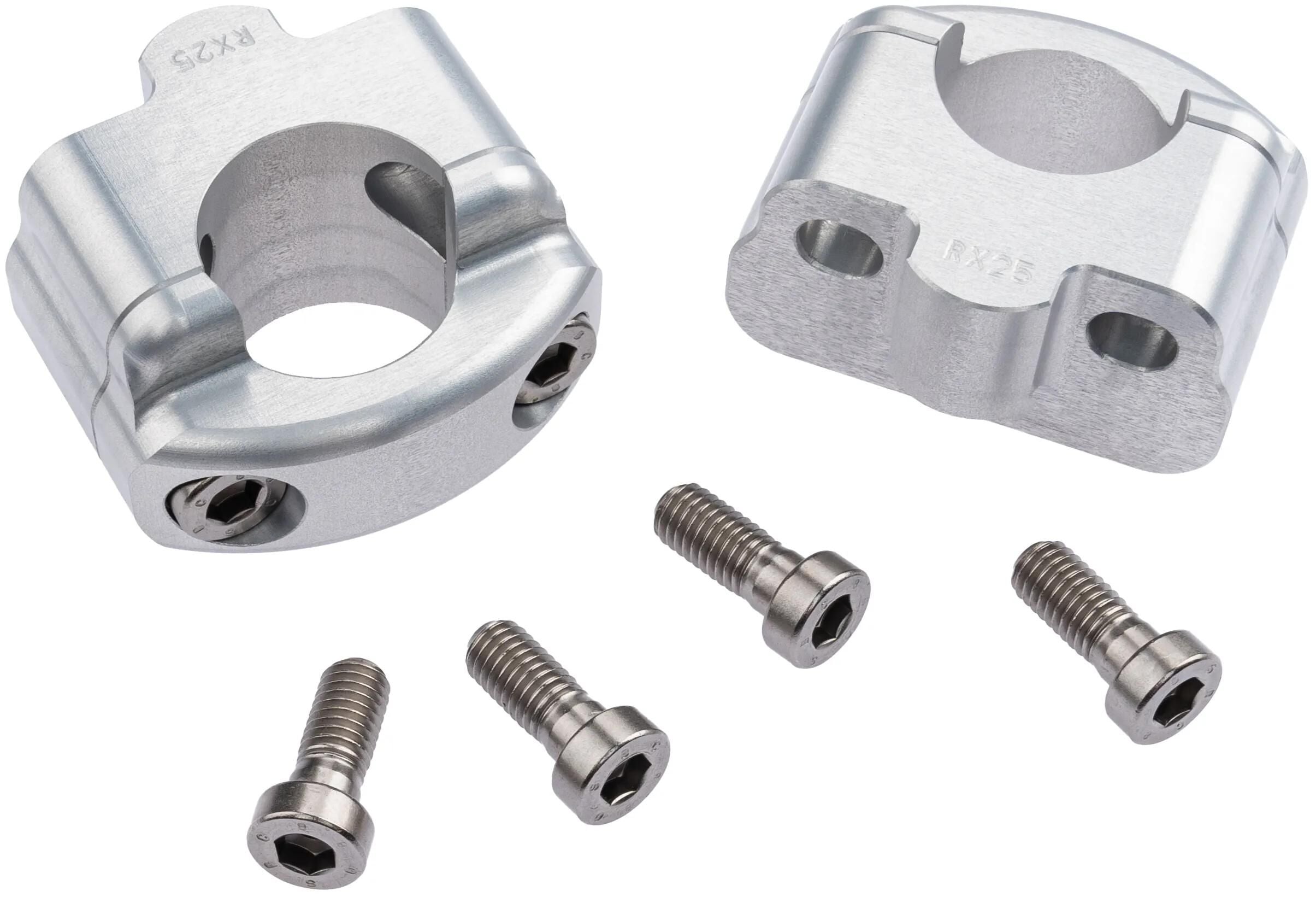 Lsl lenkerklemmbock x-bar adapter rise up 22-28.5mm +25 si