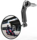 Oxford lenkerendenspiegel premium-aluminium handlebar mirror aluminum black right