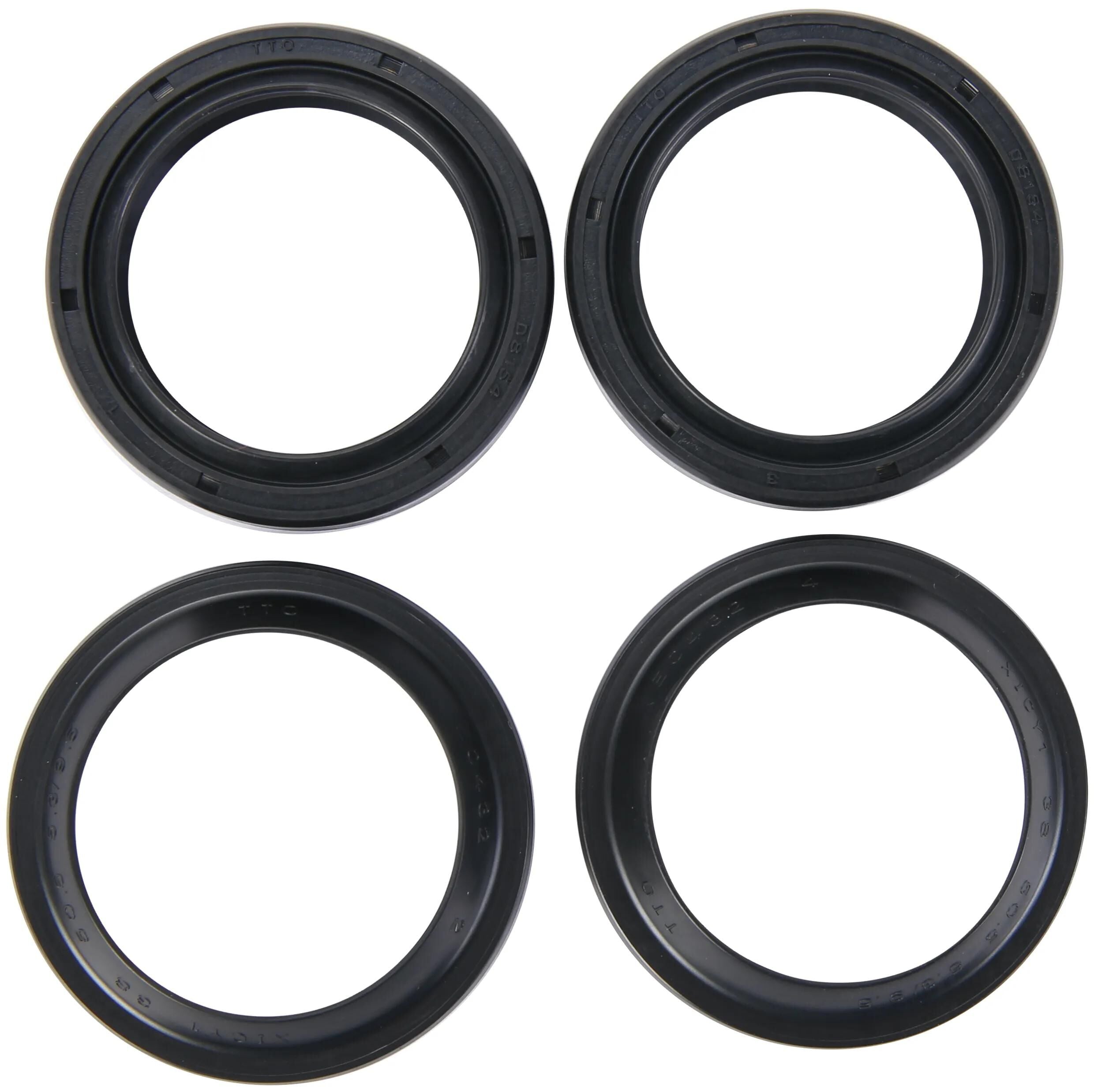 All balls racing gabelsimmerringsatz fork seal set abr 56-120 incl. dust caps