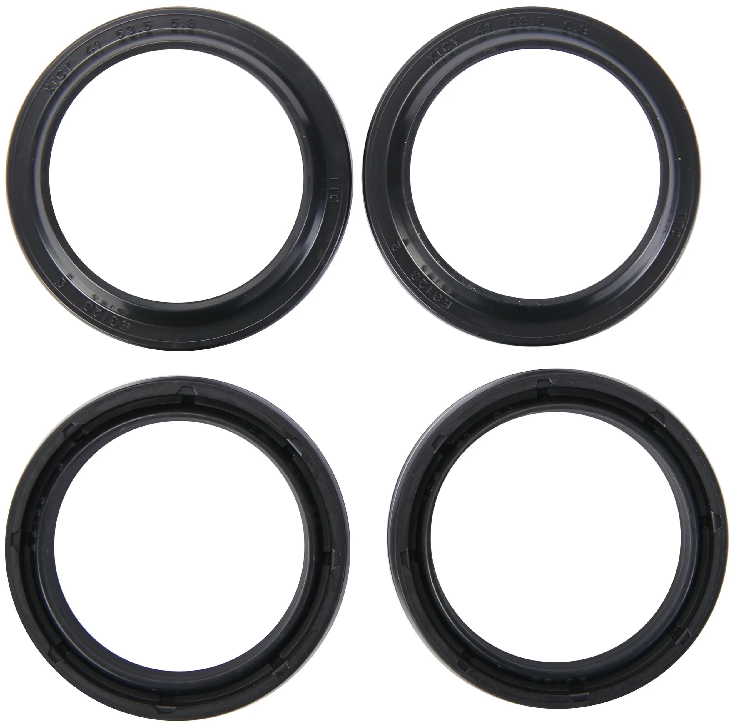 All balls racing voorvork keerring set fork seal set abr 56-128 incl. dust caps