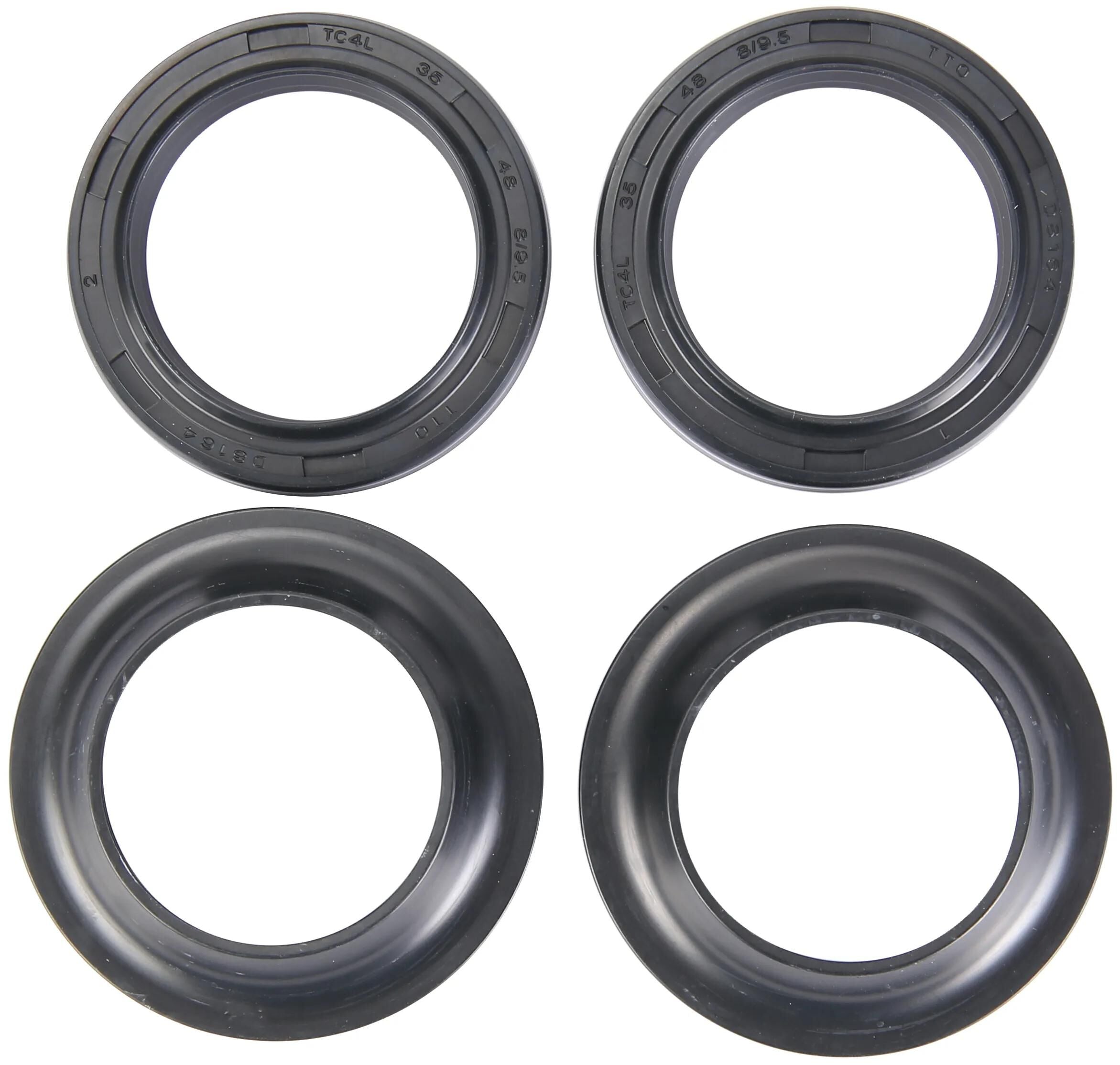 All balls racing voorvork keerring set fork seal set abr 56-178 incl. dust cap