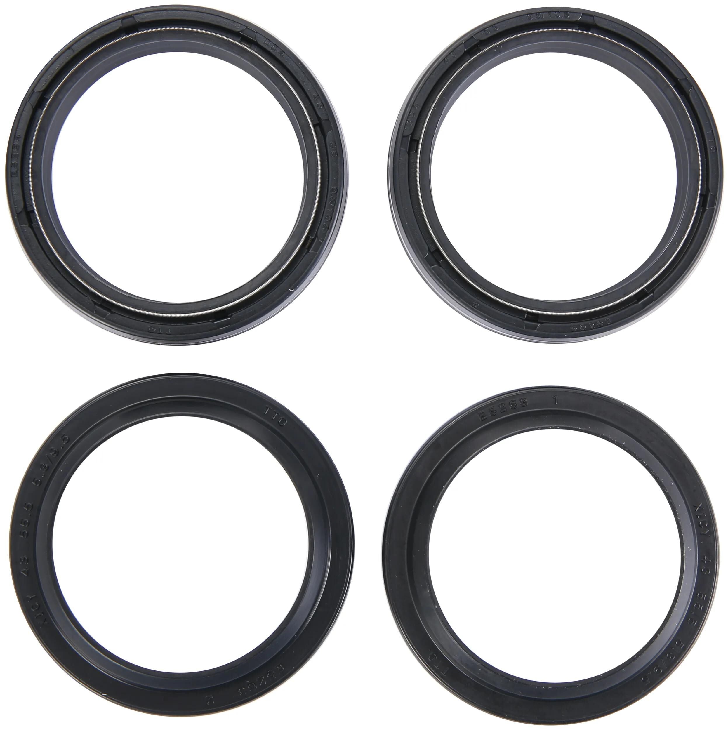 All balls racing gabelsimmerringsatz fork seal set abr 56-138 incl. dust cap