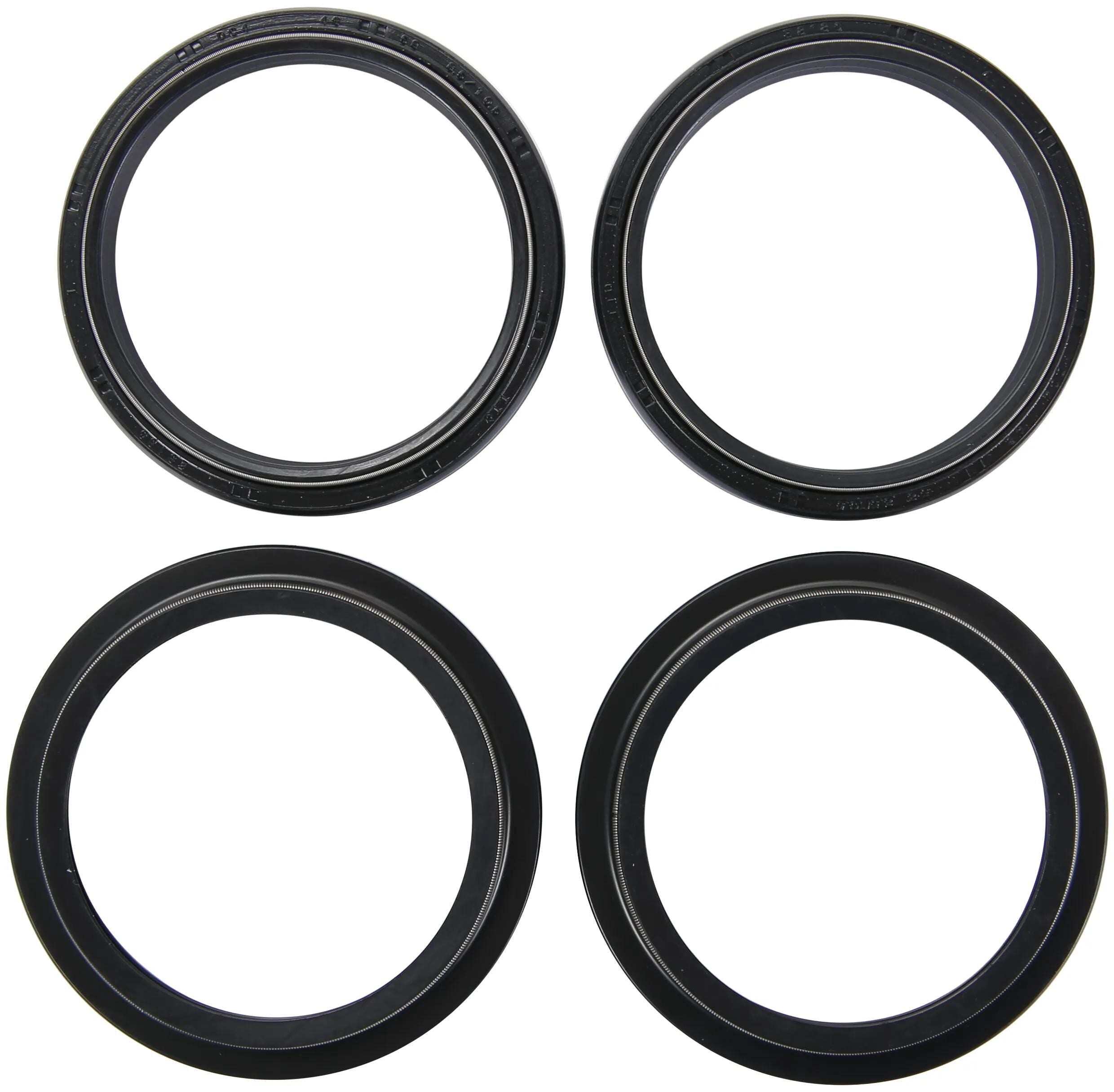 All balls racing gabelsimmerringsatz fork seal set abr 56-147 incl. dust caps