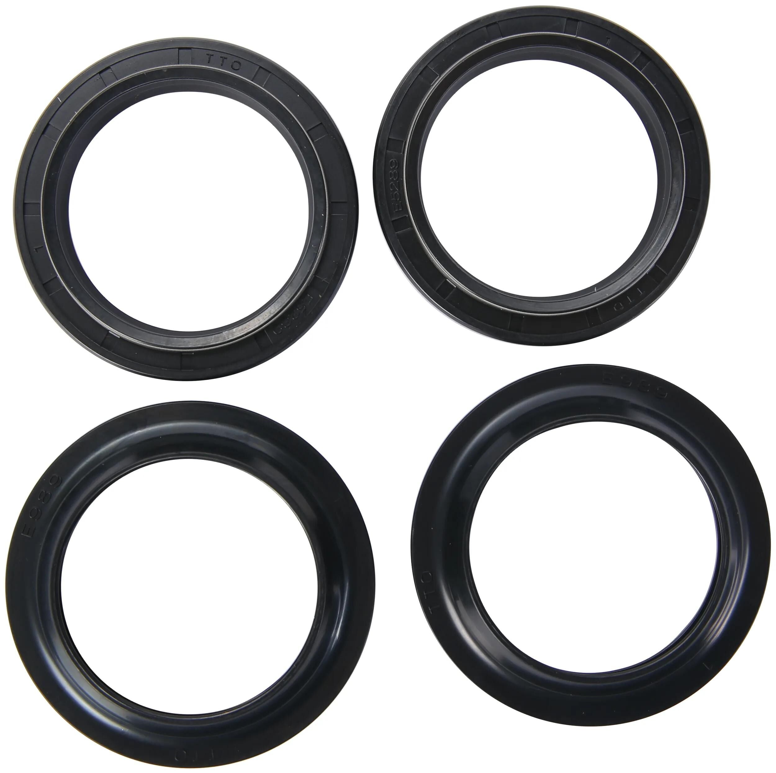 All balls racing gabelsimmerringsatz fork seal set abr 56-162 incl. dust cap