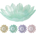 Home styling schaal glas ø16cm 4 ass. kleur