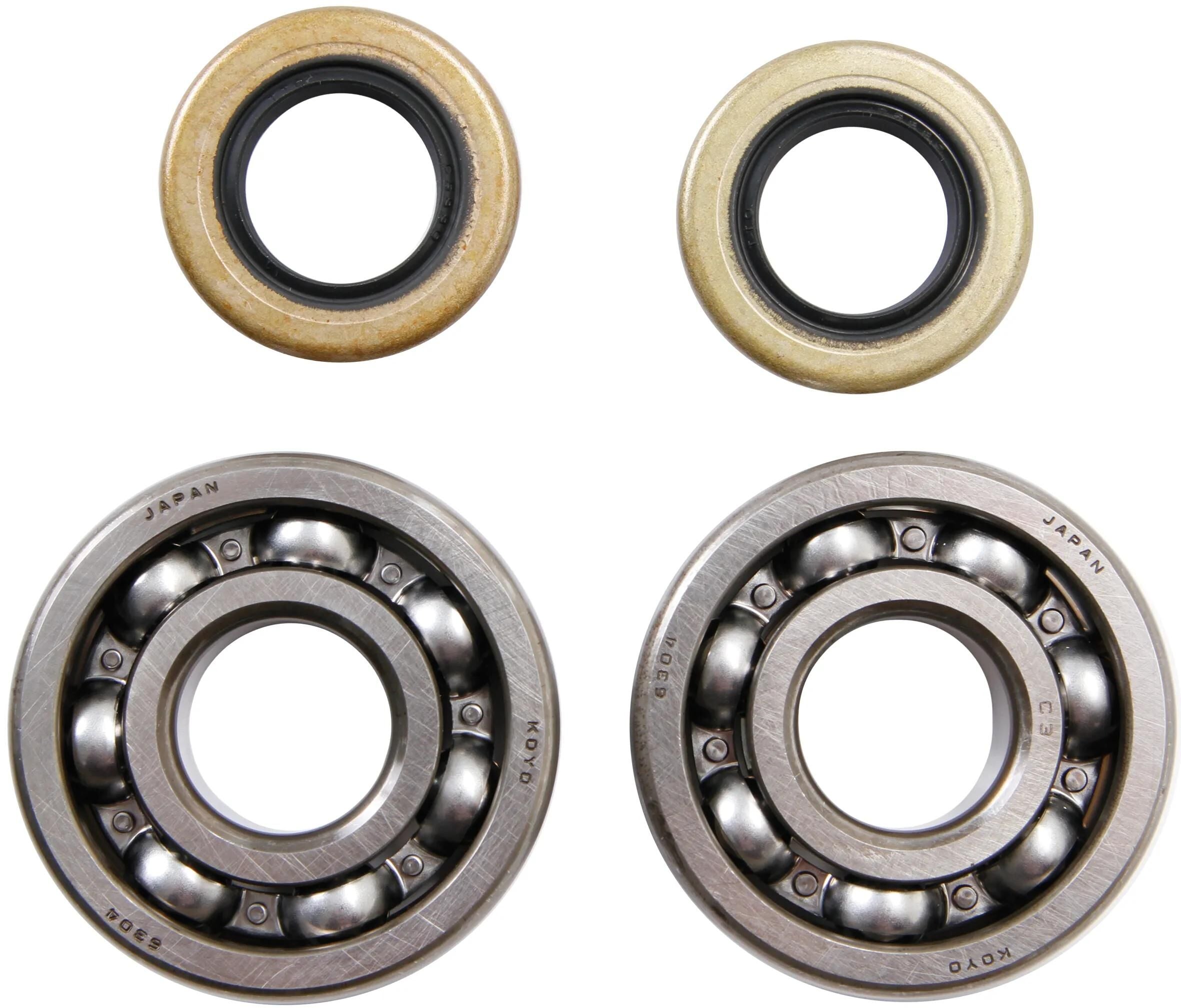 All balls racing kurbelwellenlagersatz crankshaft bearing set ab 24-1102 with simmerrings