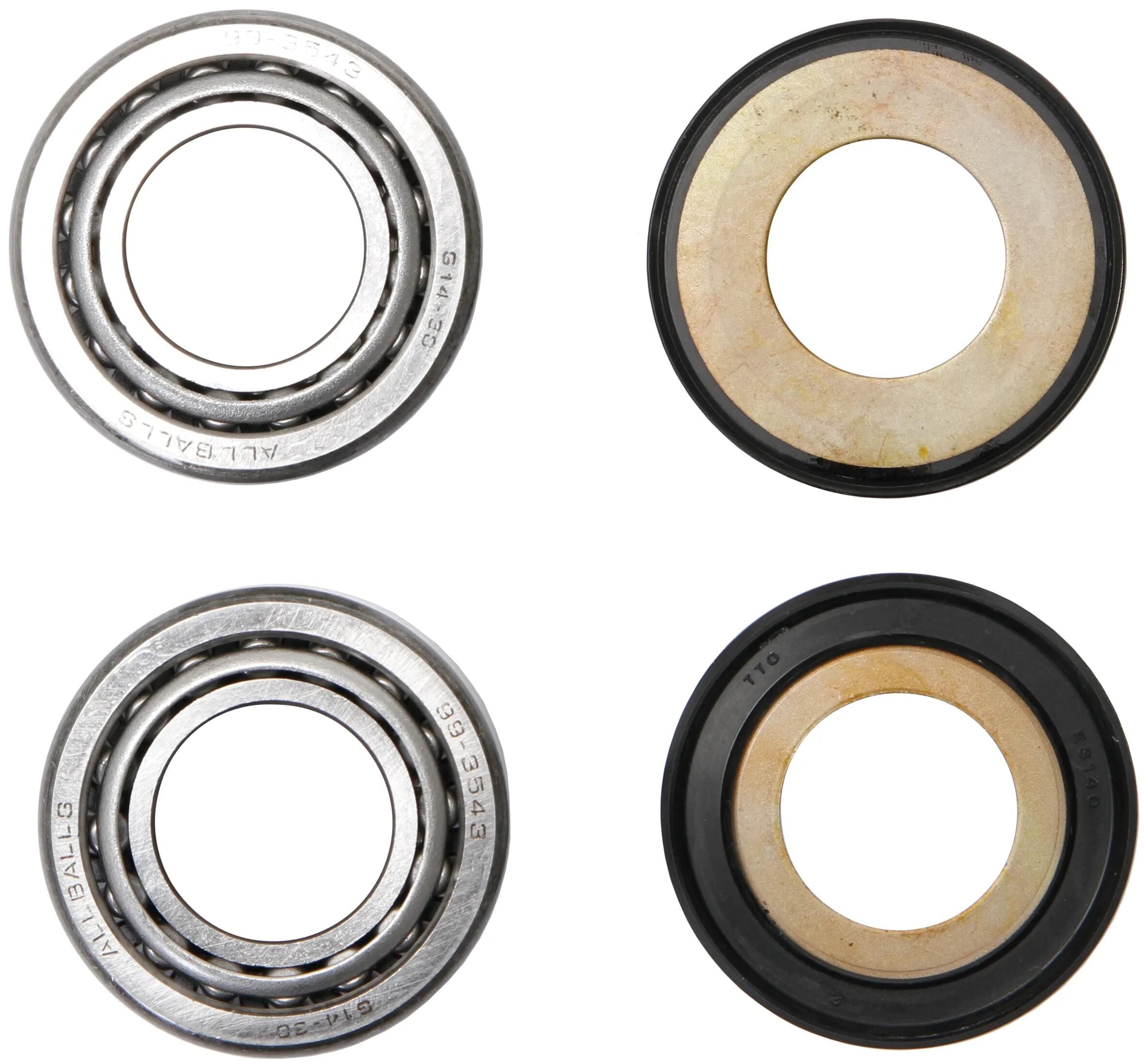 All balls racing lenkkopflagersatz steering head bearing set 22-1062 with simmerrings