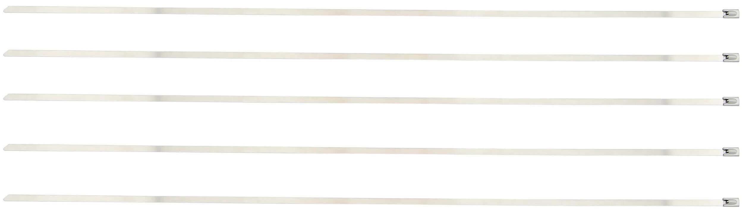 Silent sport kabelbinder stainless steel cable tie 520mm 5st.