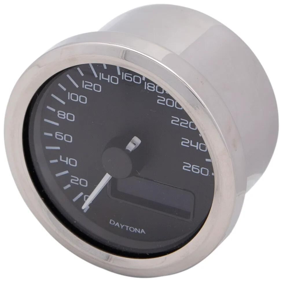 Daytona tachometer velona 60 speedometer velona,sw led-blue 260km h