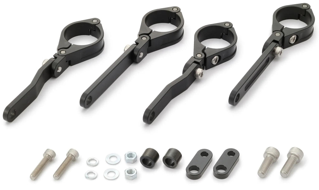 Daytona scheinwerferhalter dual-axis bracket sh. aluminum 35mm sw adjustab
