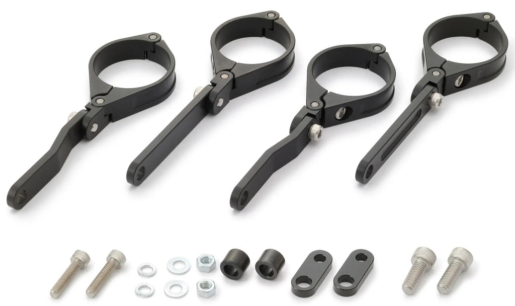 Daytona scheinwerferhalter dual-axis bracket sh. aluminum 49mm sw adjustab