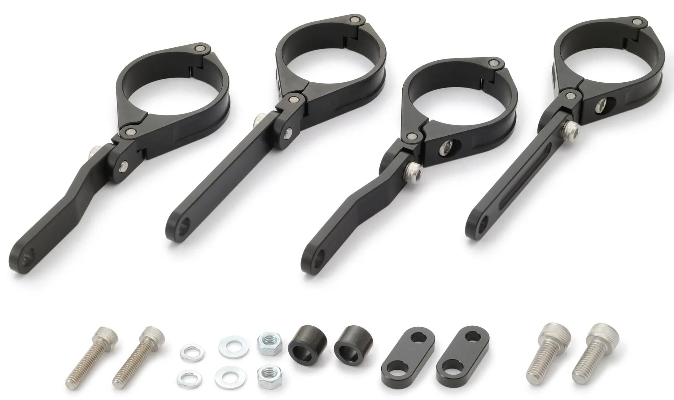 Daytona scheinwerferhalter dual-axis bracket sh. aluminum 49mm sw adjustab