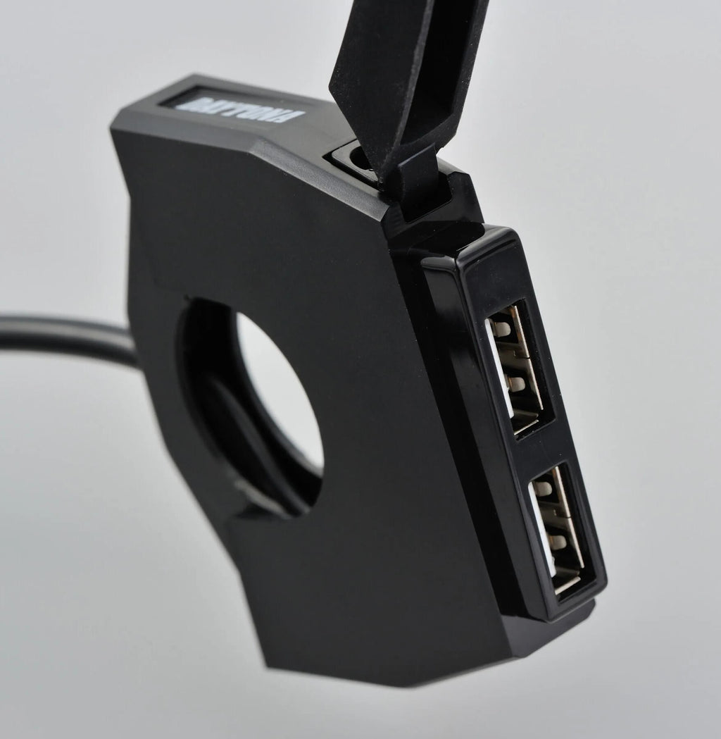 Daytona usb-steckdose slim-mount usb-slim-mount 2x type-a sw 2x 12w