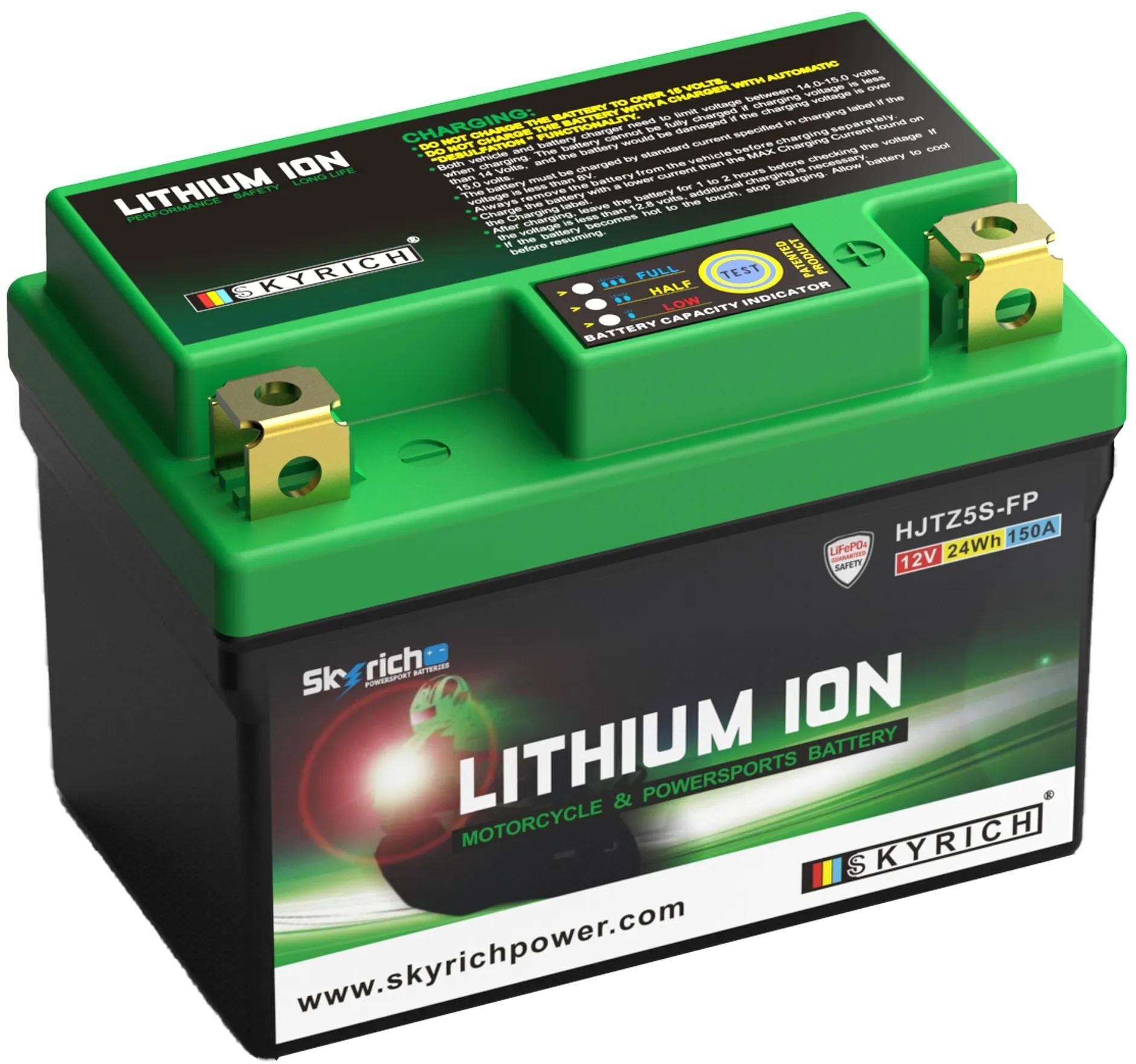 Skyrich lifepo4 batterie hjtz5s-fp battery hjtz5s-fp-swi lithium