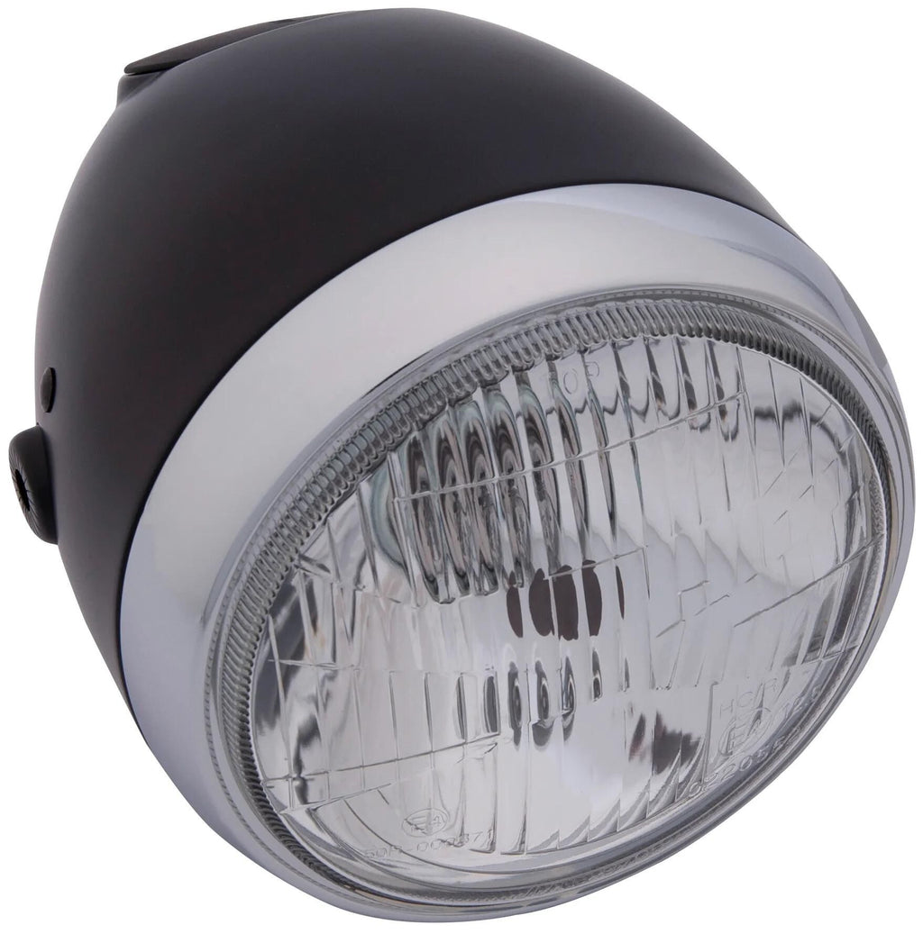 Daytona scheinwerfer vintage headlights,vintage h4 60 55w, 5 3 4 black.