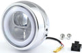 Daytona hauptscheinwerfer led headlights led 12mm chr, lateral