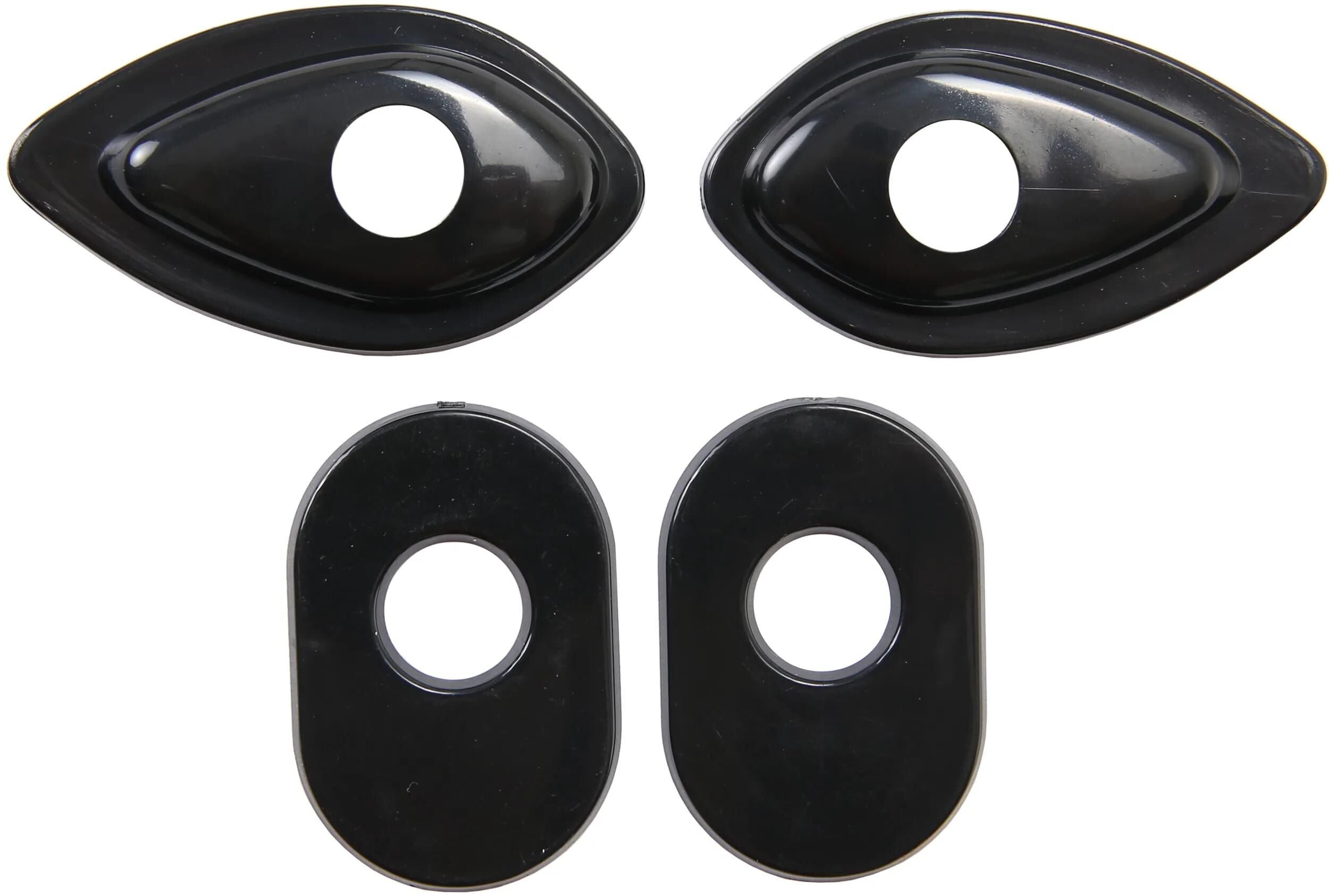 Kellermann blinkermontageplatte mounting plate turn signa black,