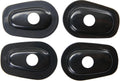 Kellermann blinkermontageplatte mounting plate turn signa black,