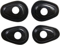 Kellermann blinkermontageplatte mounting plate turn signa black,