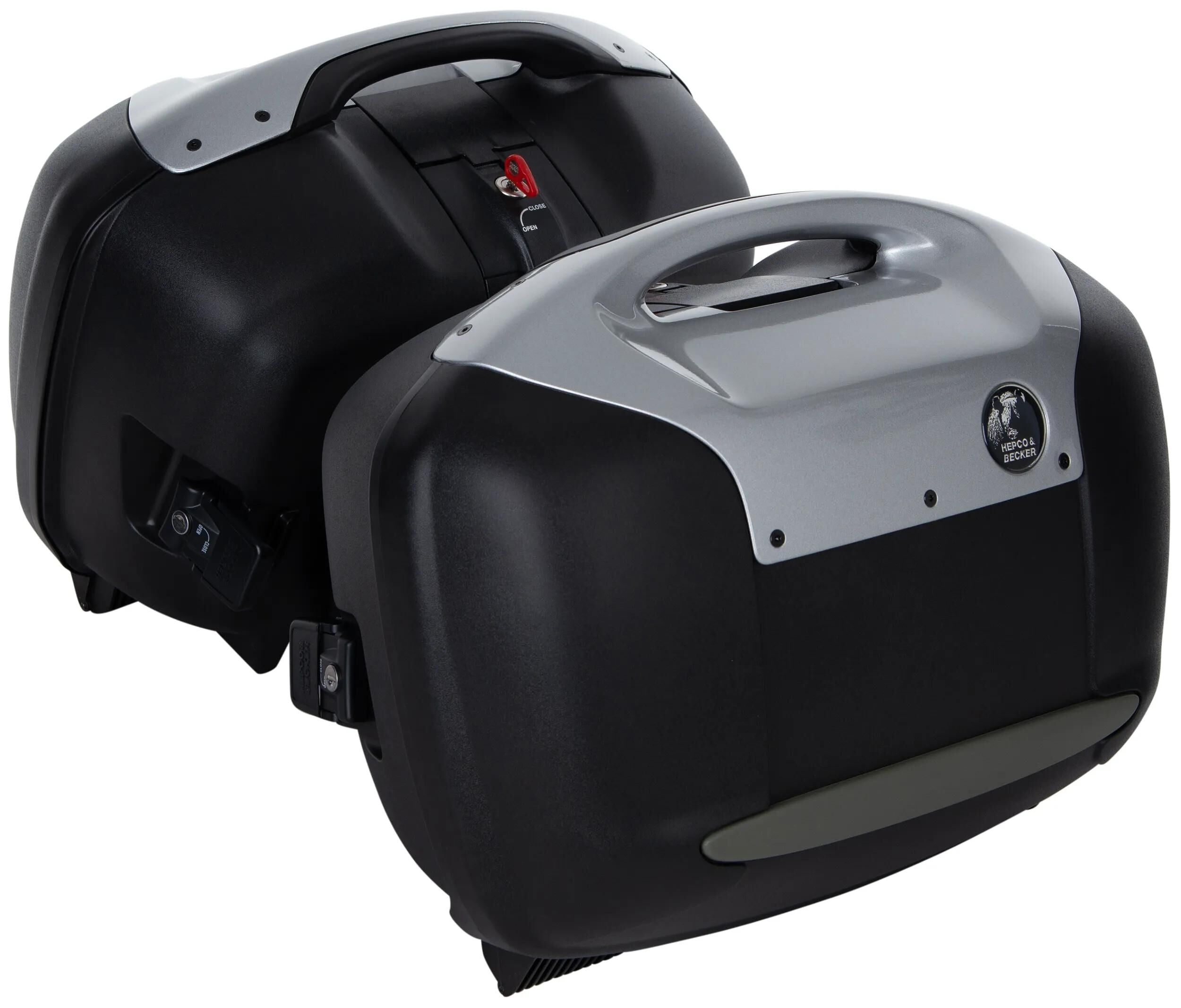 Hepco becker topcase journey cases hepco journey 42 l black set