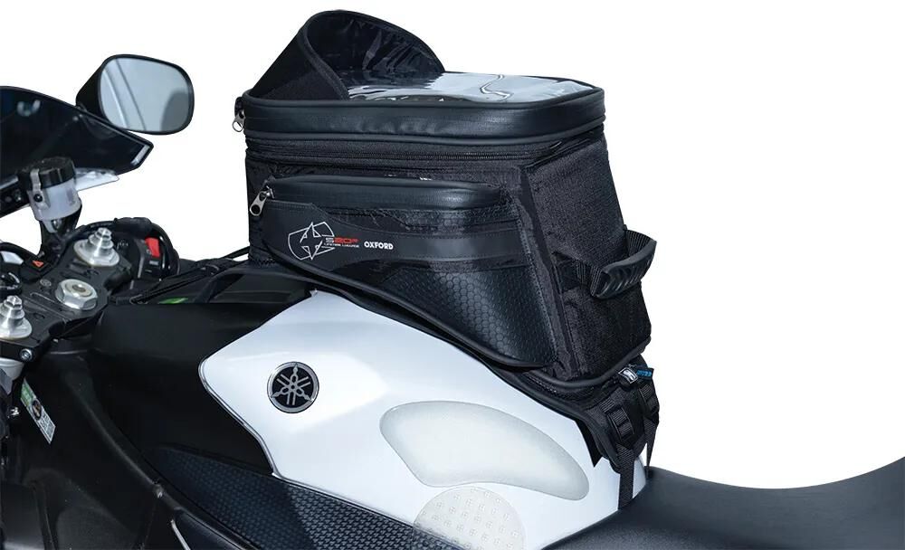 Oxford tankrucksack q20r tank backpack s20r black 20l lashing straps