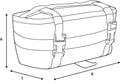 Oxford bauchtasche fanny pack xw1s black 1.5l