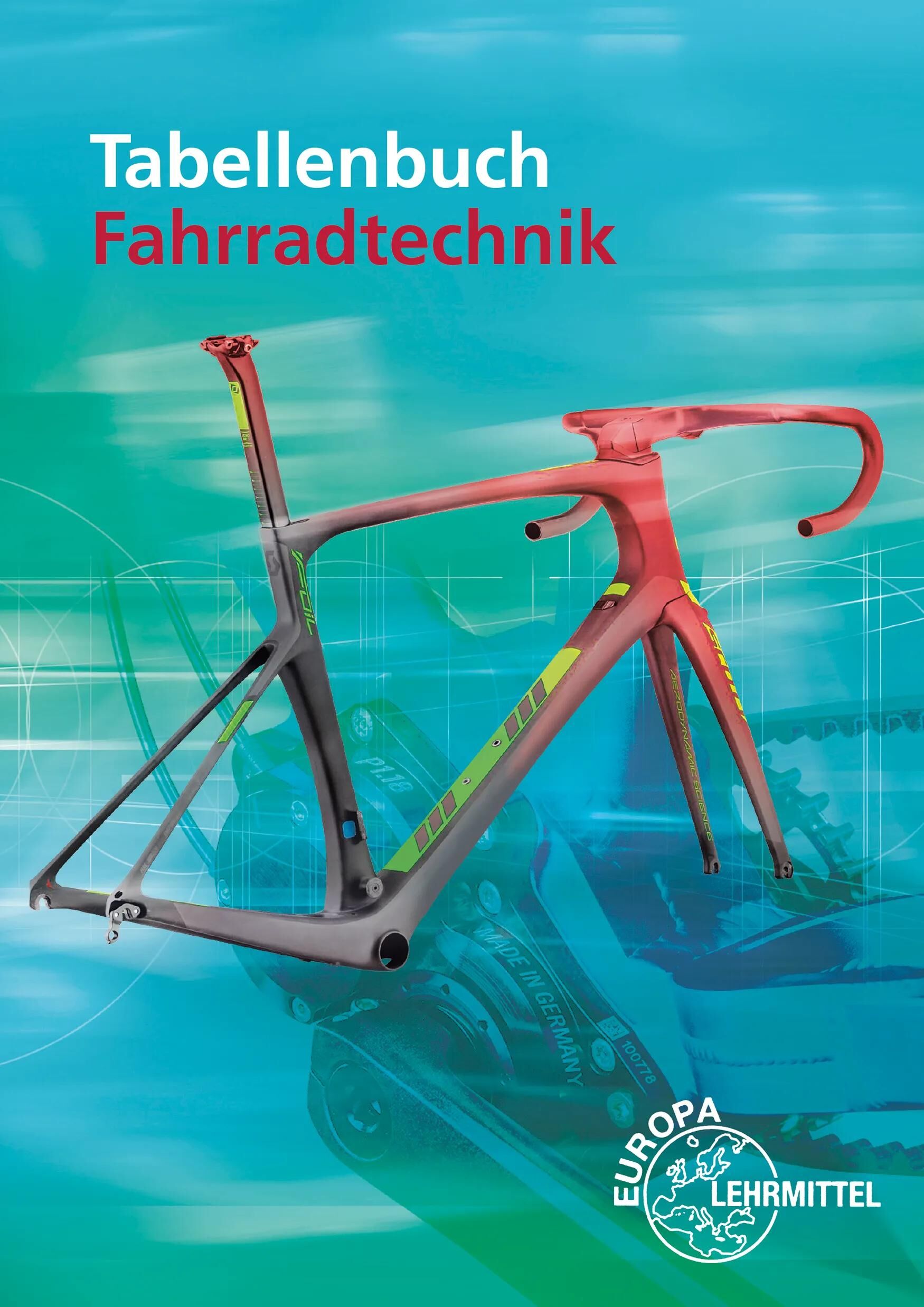 Europa-lehrmittel buch book tables bicycles. europe teaching aids