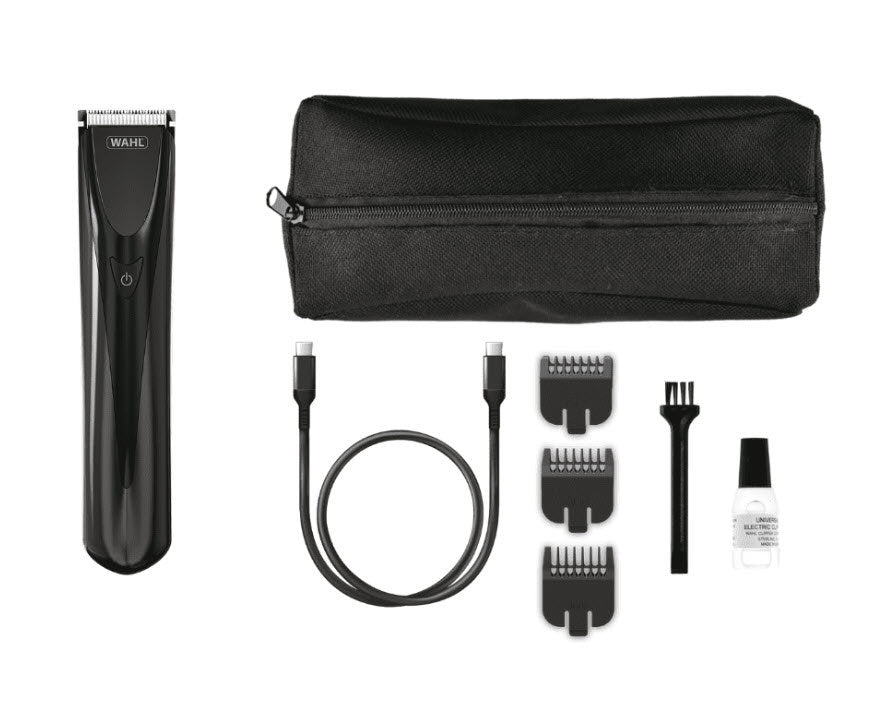 Wahl draadloze trimmer - hondentondeuse - oplaadbare trimmer met opzetkammen - geschikt voor hond en kat - fidela