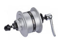 Shimano naafdynamo 32g uitval disc 6v 3 watt dh-3d37-qr zilver