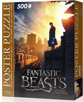 Wrebbit Poster-Puzzle – Phantastische Tierwesen – 500 Teile