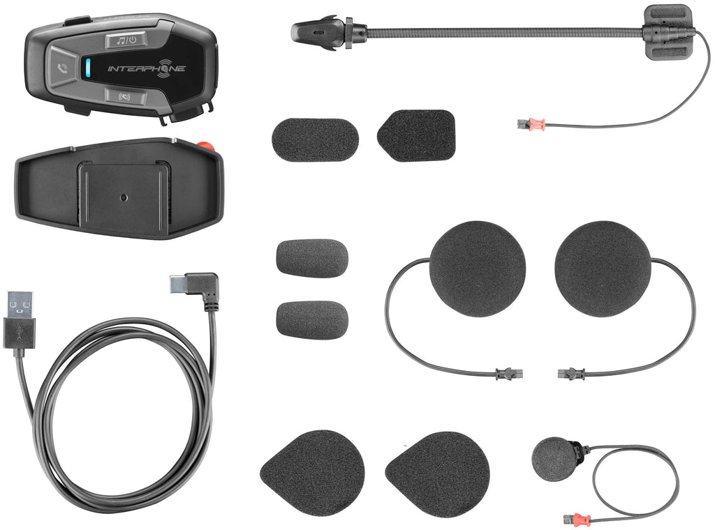 Interphone helmkommunikationssystem u-com 6 r com. system helmet u-com6r singlekit