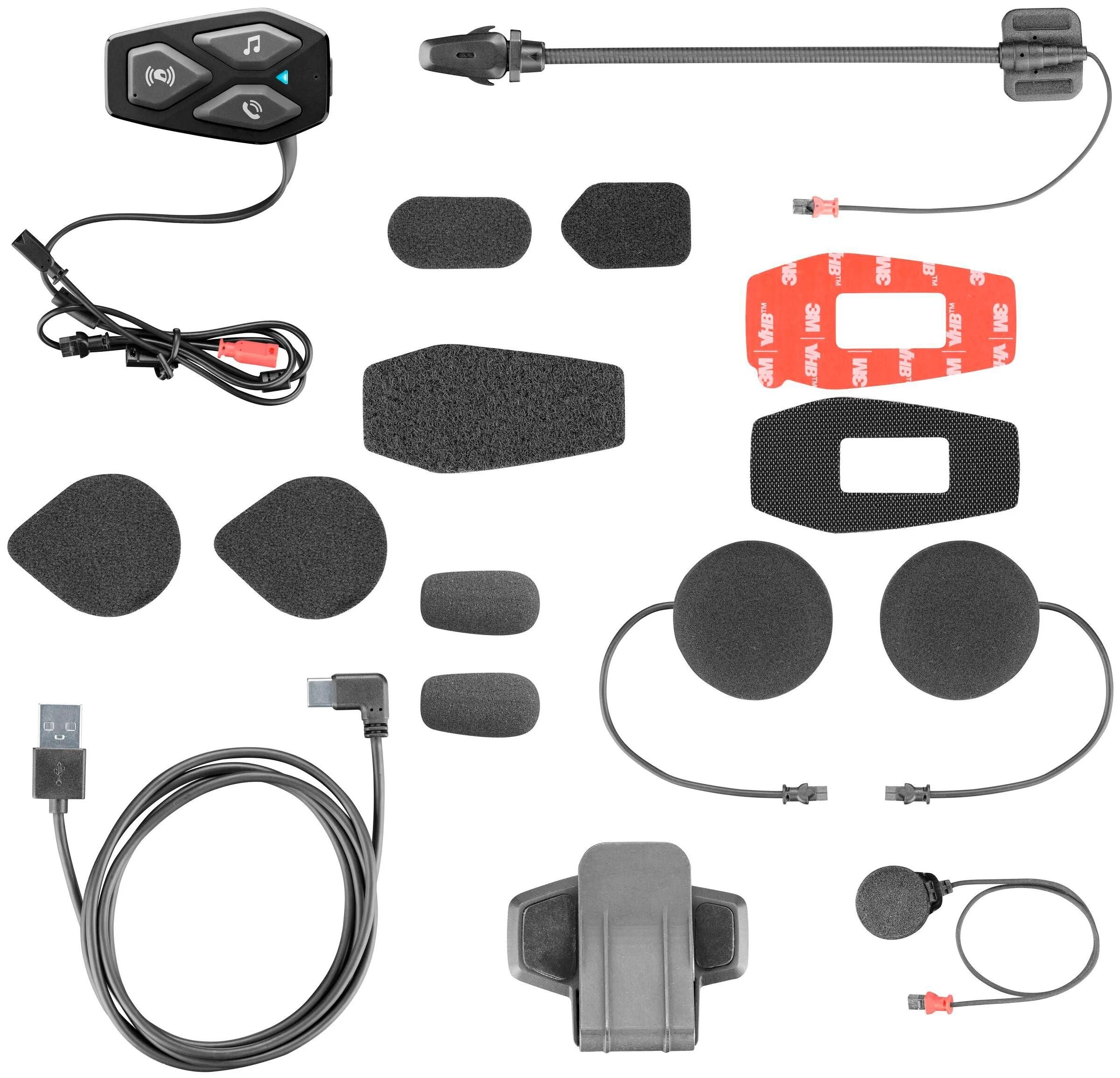 Interphone helmkommunikationssystem u-com 3 com. system helmets u-com3 hd