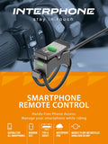 Interphone fernbedienung remote control remote control interph. black