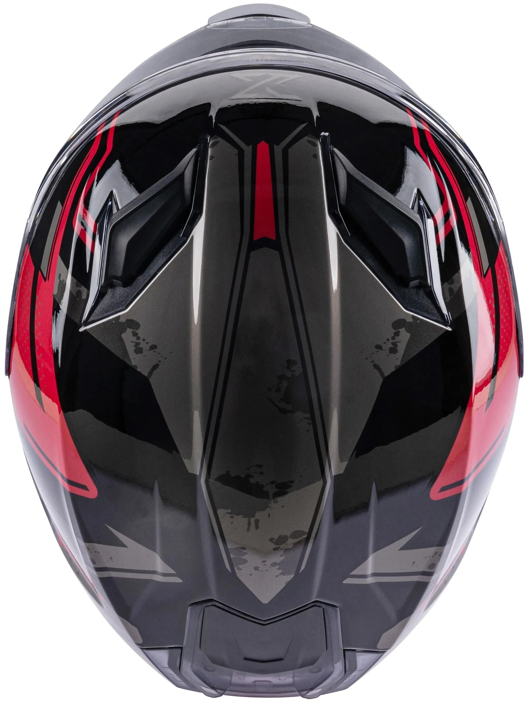 Spec-x integralhelm sx-82.03 r1 stinger helmet sx-82.03 r1 red black grey l pin read