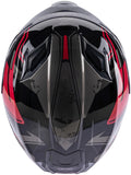 Spec-x integralhelm sx-82.03 r1 stinger helmet sx-82.03 r1 red black grey xl pinread