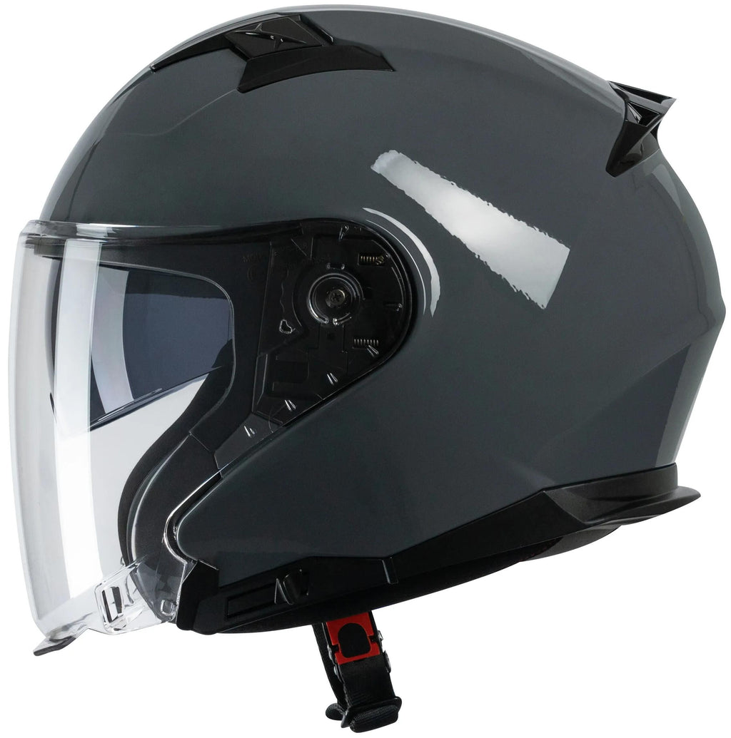 Spec-x jethelm sx-22.03 stinger jet helmet sx-22.03 stinger jet xs grey
