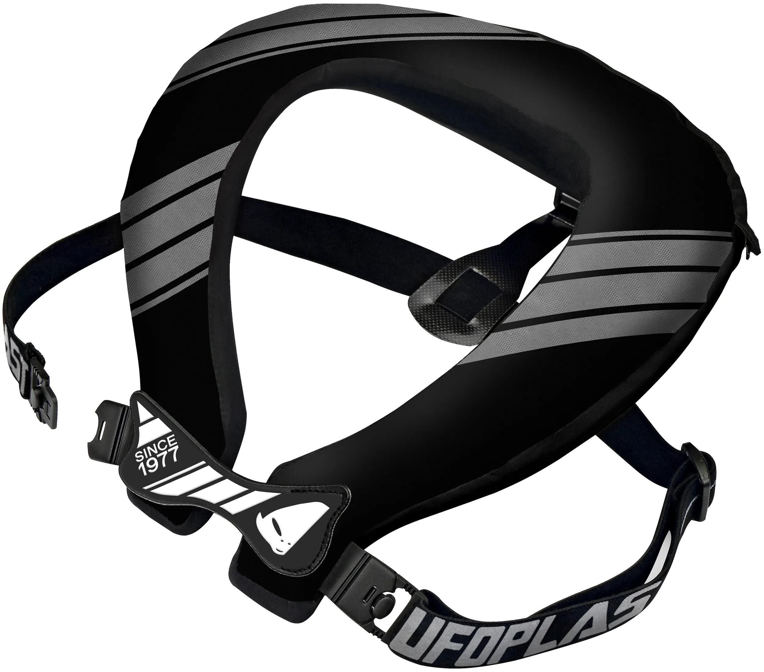 Ufo plast nackenstütze bulldog neck support ufo bulldog black