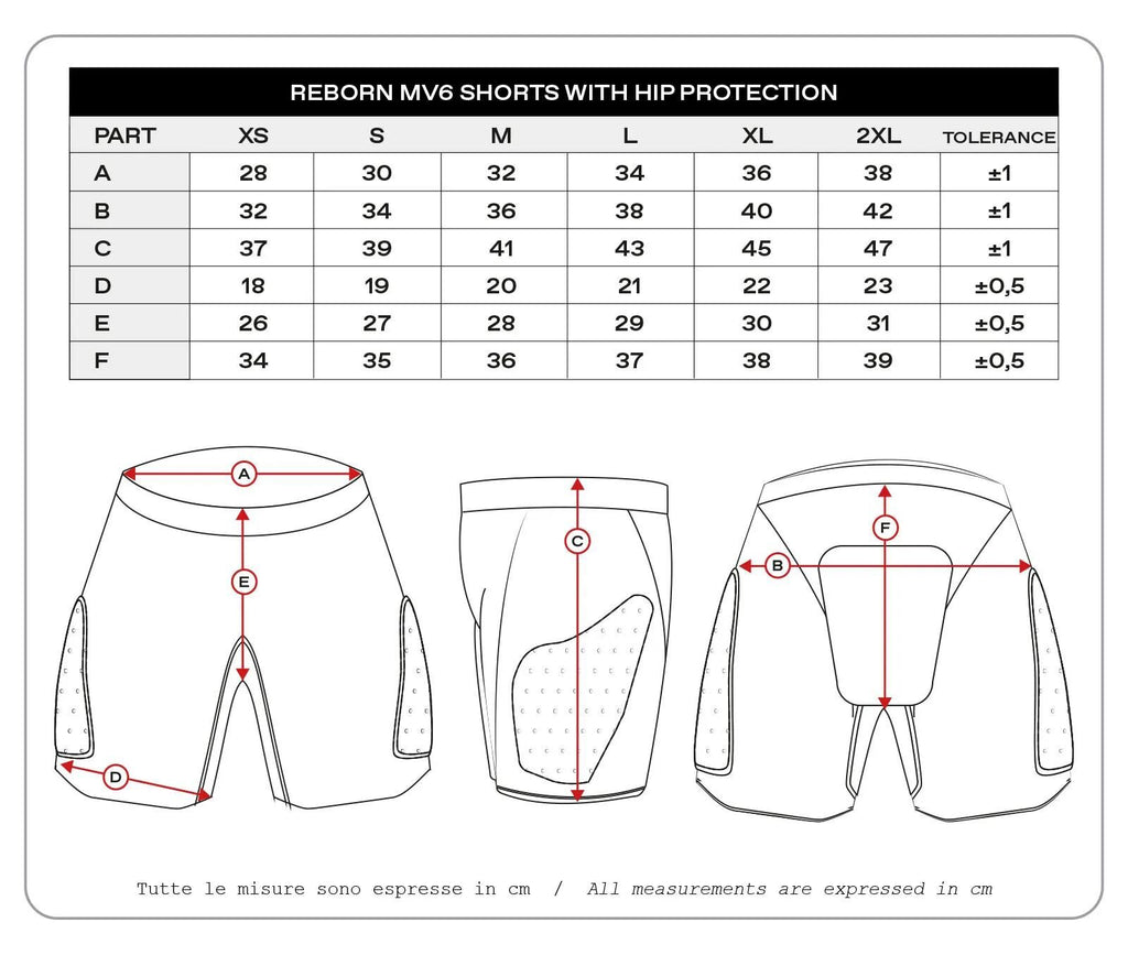 Ufo plast protektorenhose reborn mv6 protector pants ufo reborn mv6 black gr. l