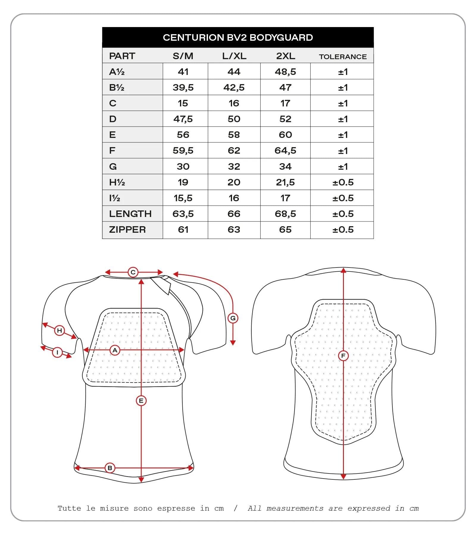 Ufo plast protektorenhemd centurion bv2 protector shirt ufo bv2 centurion black xxl