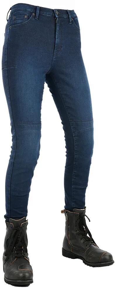 Oxford hose jeggings trousers oa jeggin ladies blue regular size