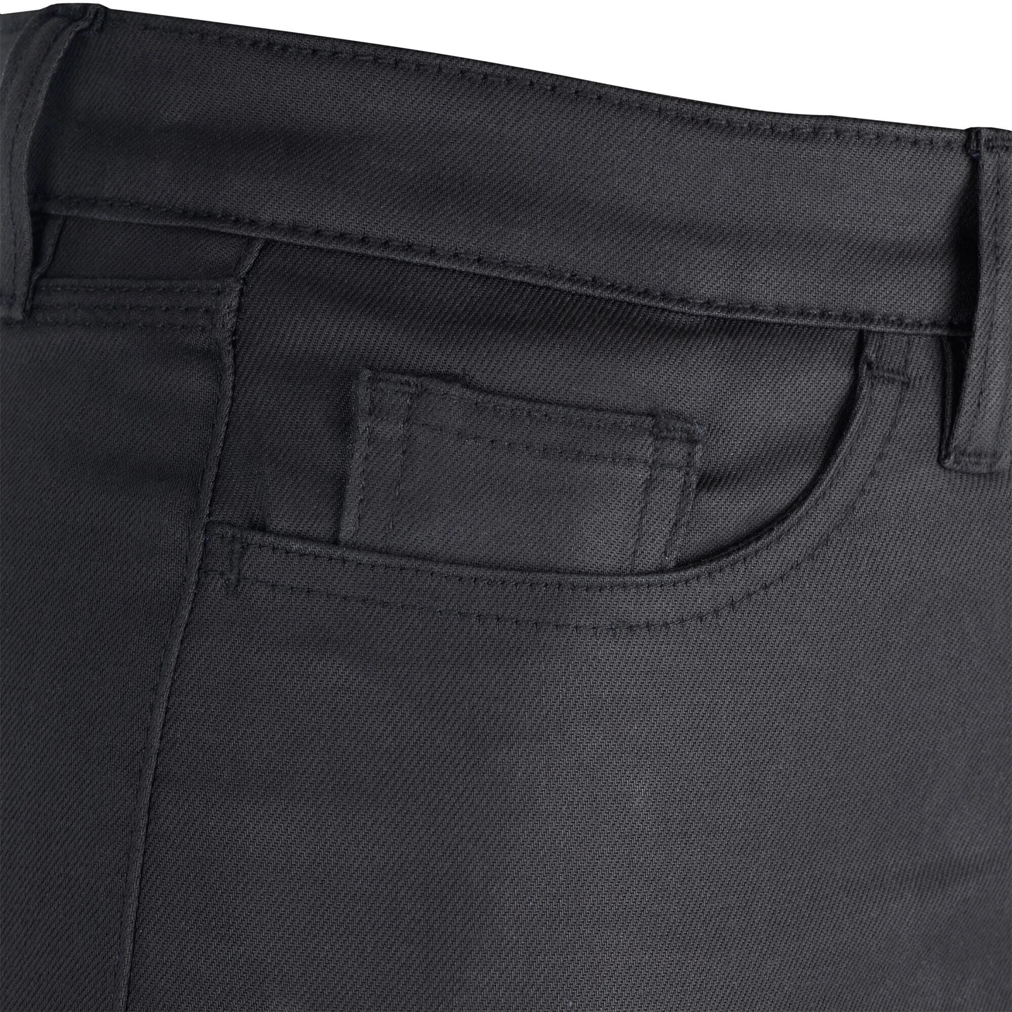 Oxford hose aa waxed jeggings trousers oa waxed ladies black short size 1