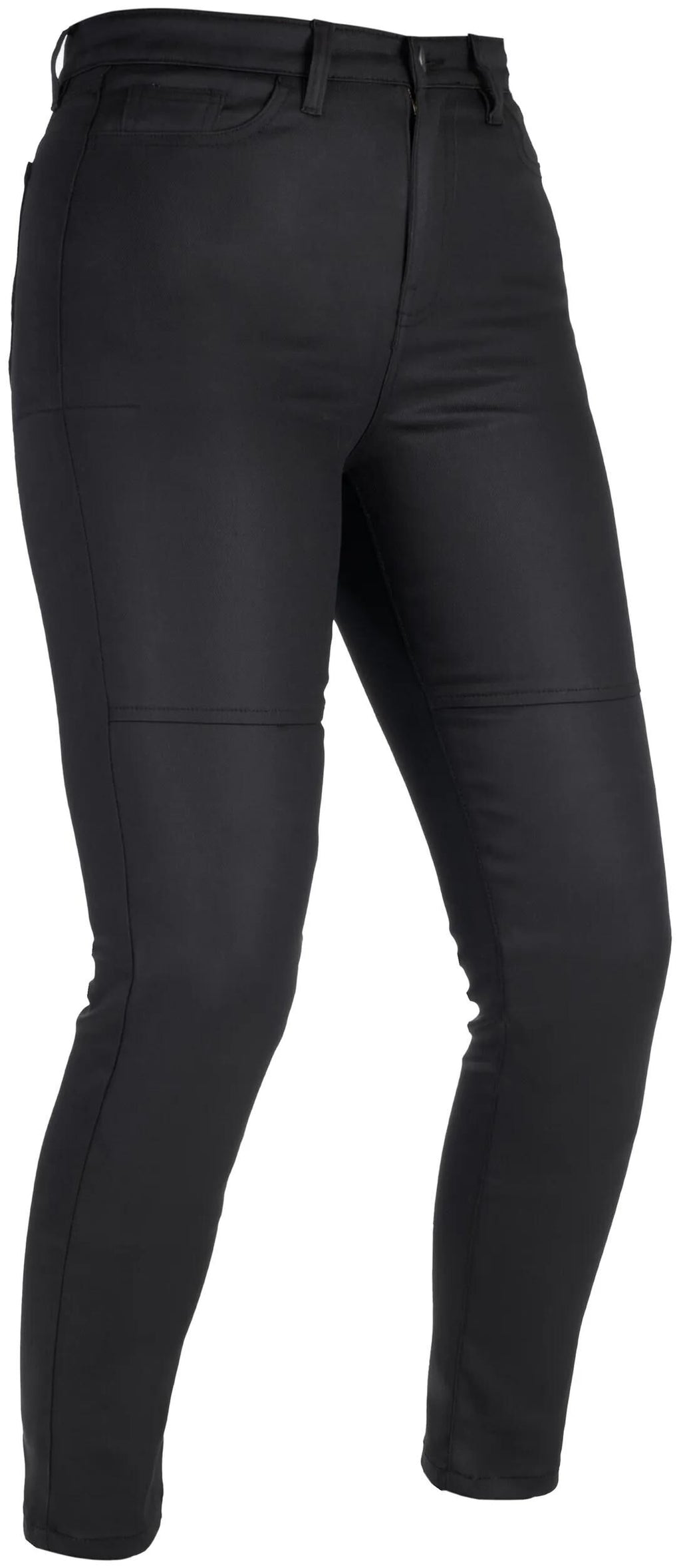 Oxford hose aa waxed jeggings trousers oa waxed ladies black long size 10
