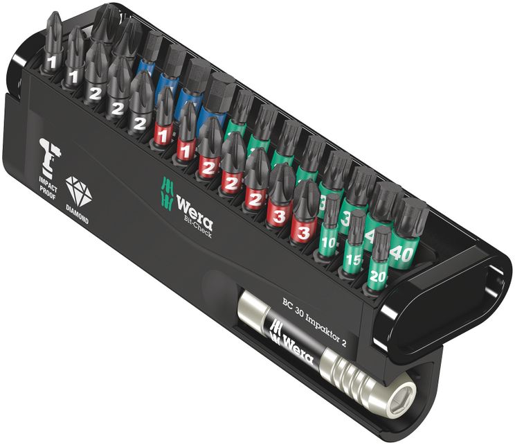 Imp wera bit-check 30 aktor 2 | 30 -delig | ph pz tx hx - 05057697001