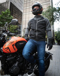 Ls2 jacke throttle jacket throttle man black dark gray xl
