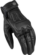 Ls2 handschuh rust man glove rust man black leather m