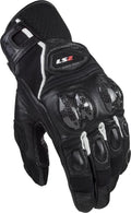 Ls2 handschuh spark ii glove spark 2 leather man bw ws s