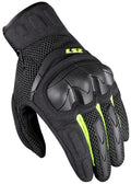 Ls2 handschuh kubra man gloves kubra man anthracite h-v yellow m