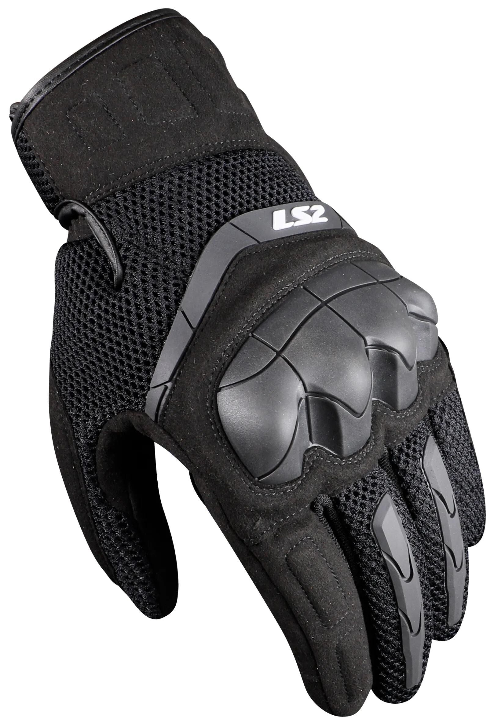 Ls2 handschuh kubra man gloves kubra man black m