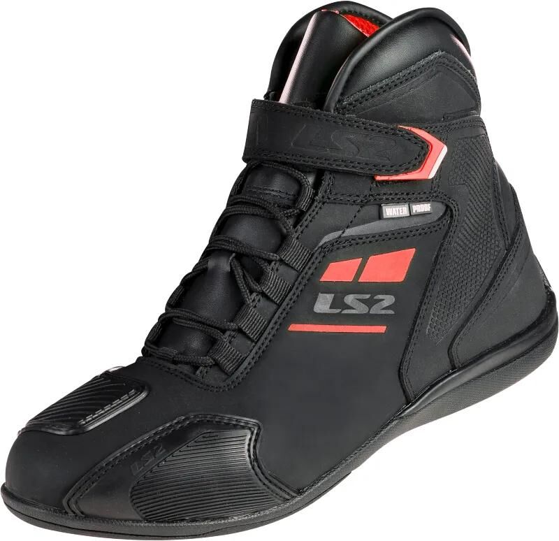 Ls2 stiefel garra wp man boots garra man wp black red 43